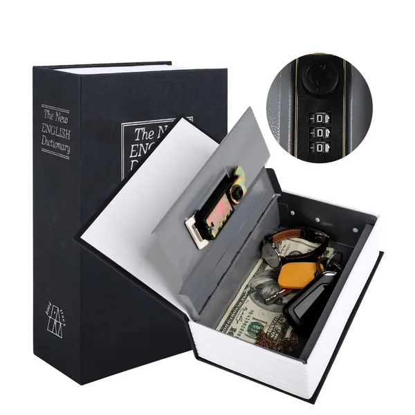 Księga Tajemnic – Elegancka Skrytka w Formie Książki 📖✨